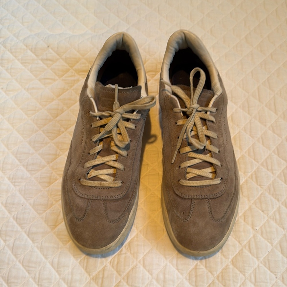 Size 9 Cole  gray suede men’s shoes